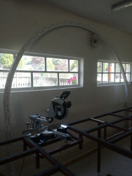 Savijanje dugačkih PVC profila za prozore
